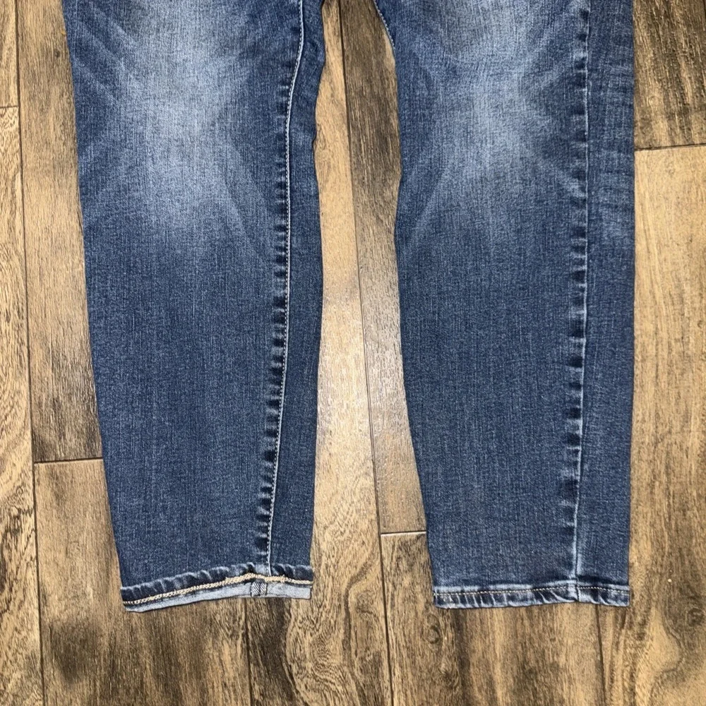 Lucky Brand Bridgette High Rise Skinny Dark Wash Denim Jeans Women's Size 12/31A - Picture 3 of 9